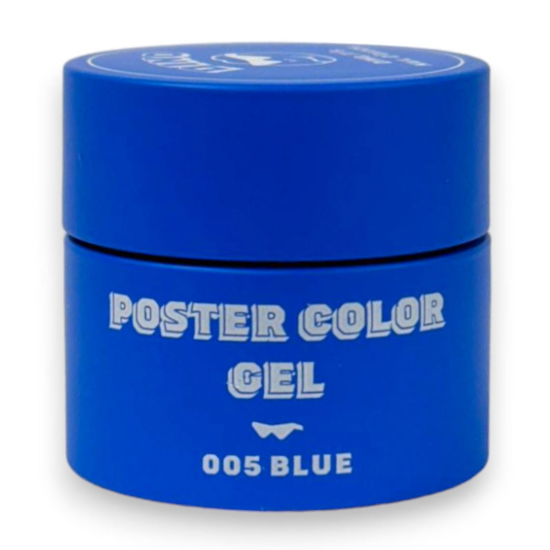 Dino It's Nail O'clock Poster Painting Gel - Blue #005