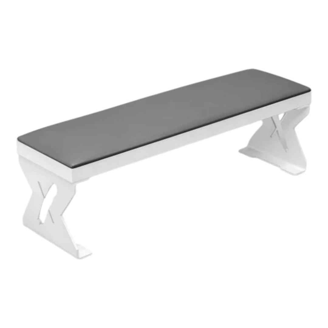 SheMax Luxury Arm Rest - Dark Grey Cushion & White Base