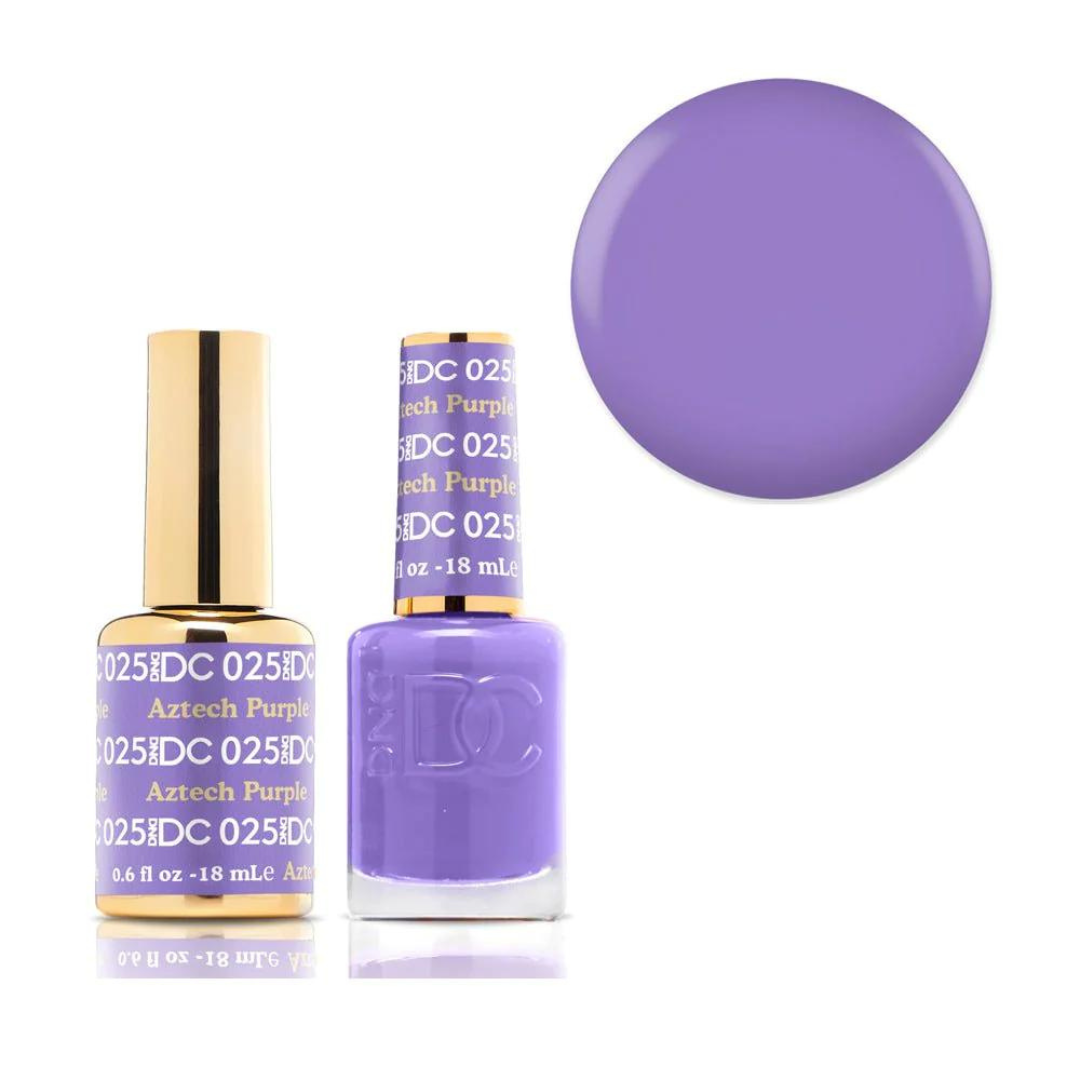DND DC Gel & Lacquer Duo - Aztech Purple #025