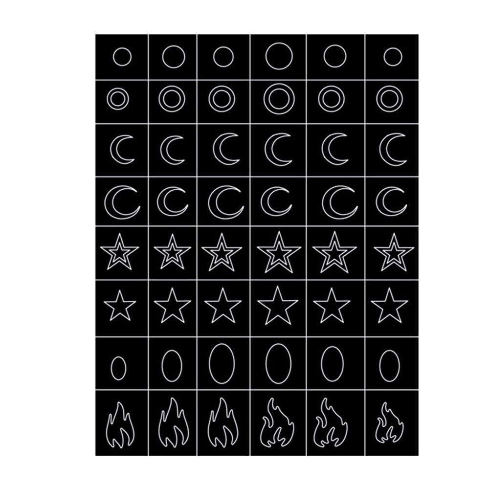 CNBS Nail Stickers - Airbrush Stencils