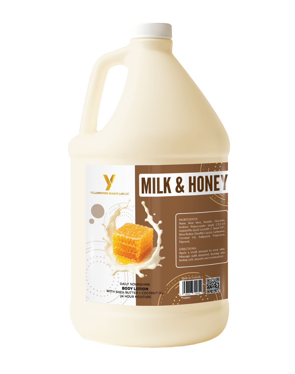 Yellowstone GMT Lotion 1 Gal - Milk & Honey
