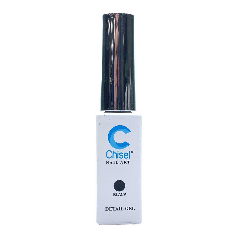 Chisel Nail Art Detail Gel #Black