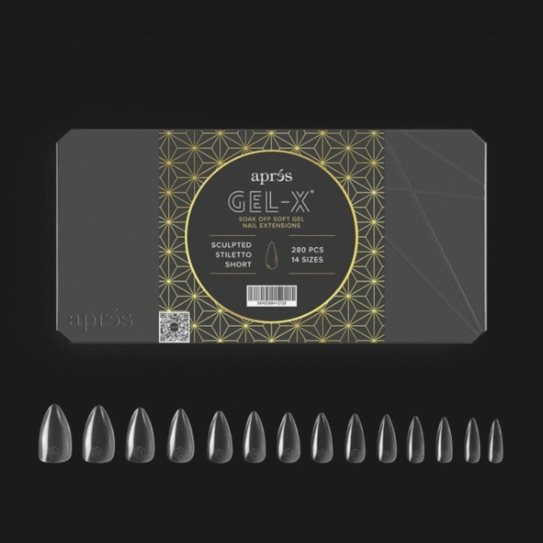 Apres Gel-X Mini Tips Box 2.0 - Sculpted Stiletto (280Pcs)