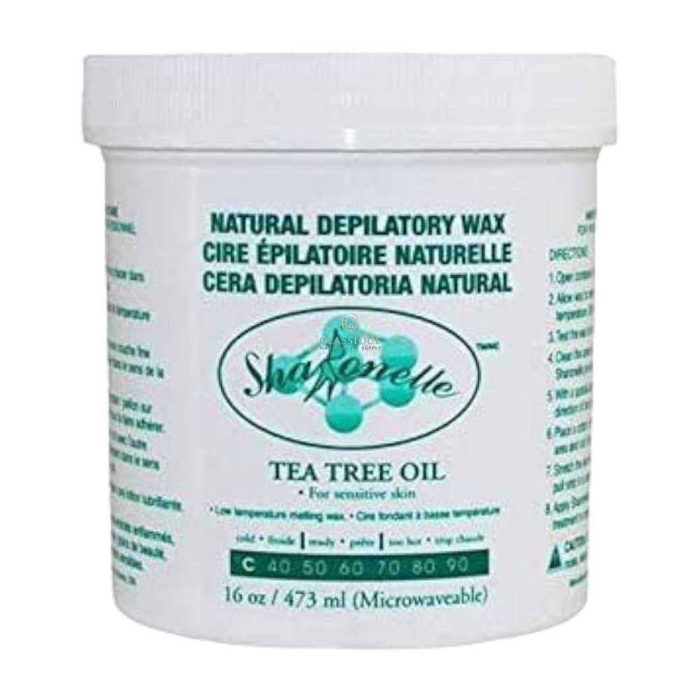 Sharonelle Soft Wax Microwave 16Oz - Tea Tree (Case Of 24)