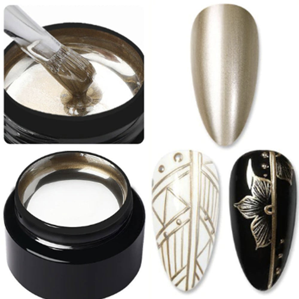 CQ Metallic Drawing Gel - Gold