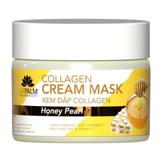 La Palm Collagen Cream Mask - Honey Pearl 12Oz