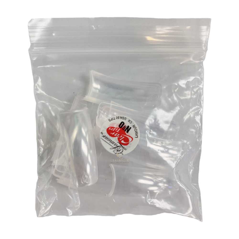 Original Crystal Nail Tips - Size #0 (Bag of 50)