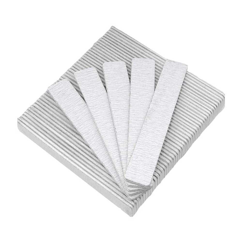 Apollo Jumbo Nail Files - Zebra 100/180 Grit (Pack Of 50)