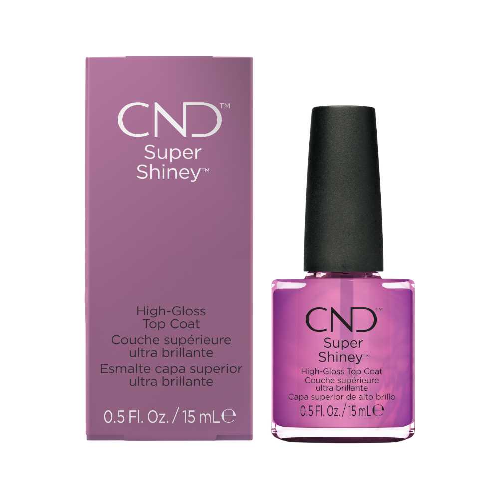 CND - Super Shiney Top Coat 0.5oz Classique Nails Beauty Supply Inc.