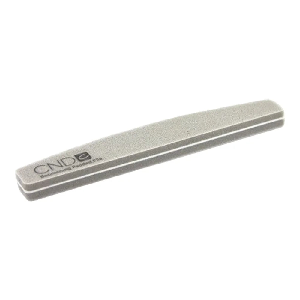 nail file, file nails, CND Nail File Boomerang Padded 180/180