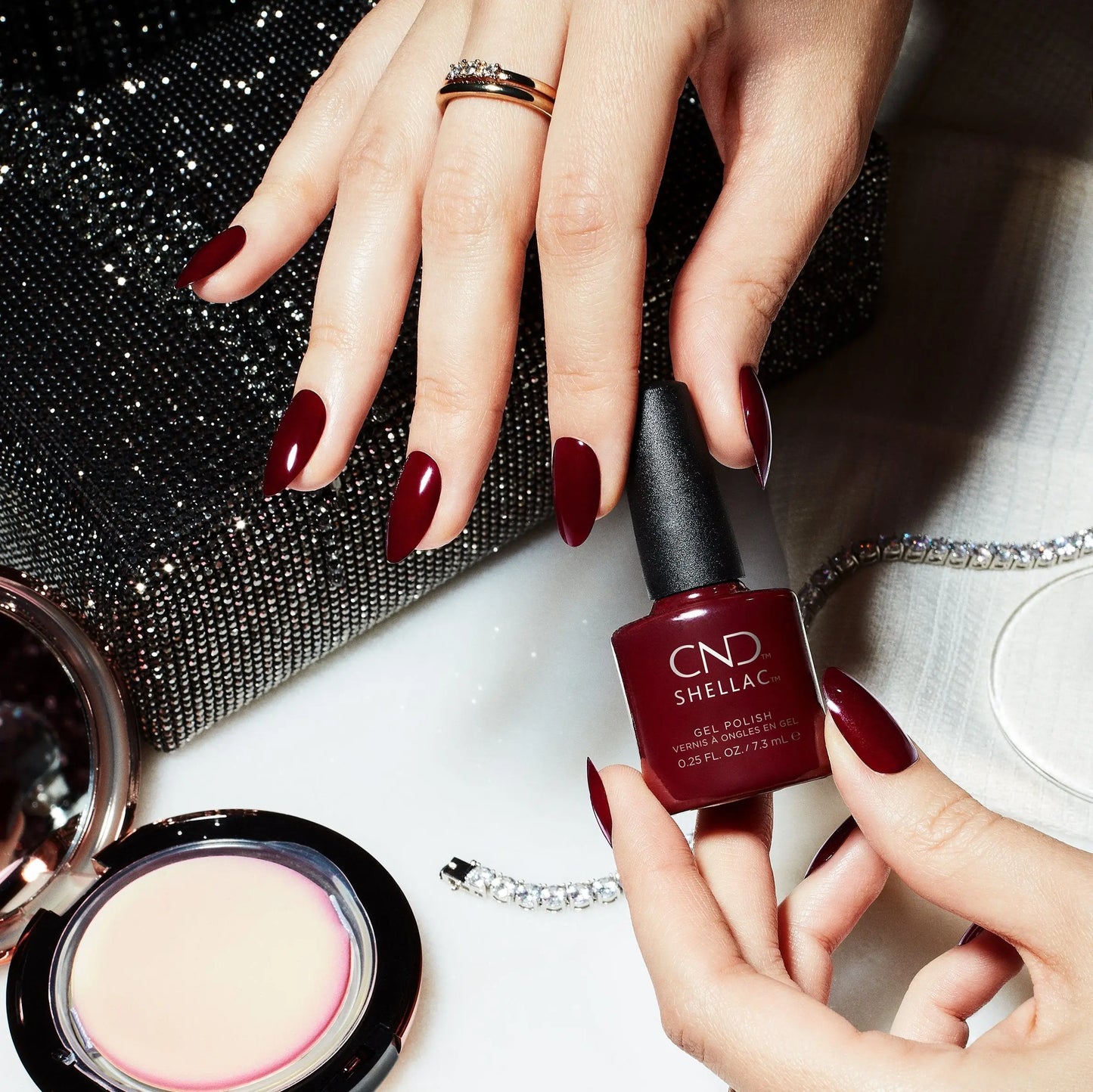 CND Shellac 0.25oz - Signature Lipstick Classique Nails Beauty Supply Inc.