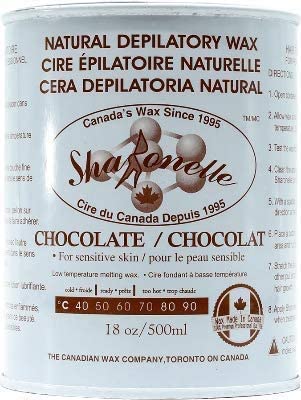 Sharonelle Soft Wax 18oz - Chocolate (Case of 24) Classique Nails Beauty Supply Inc.