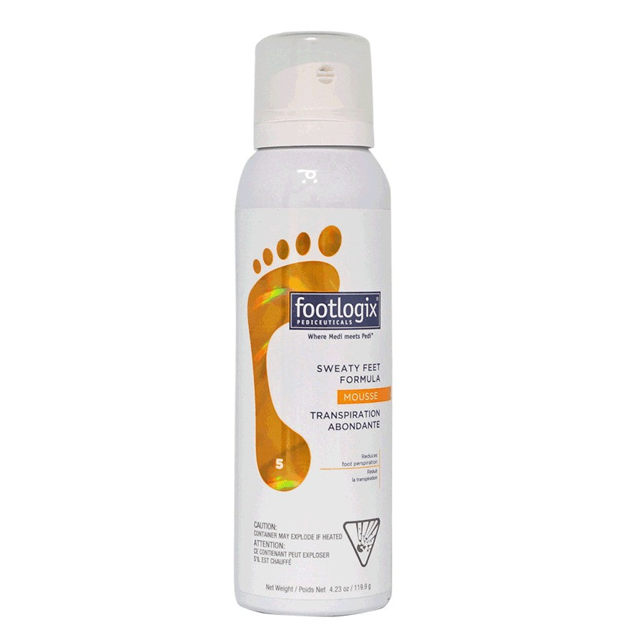 Footlogix 5 Sweaty Feet Formula 4.2oz, KVG, footlogix mousse, gold heels