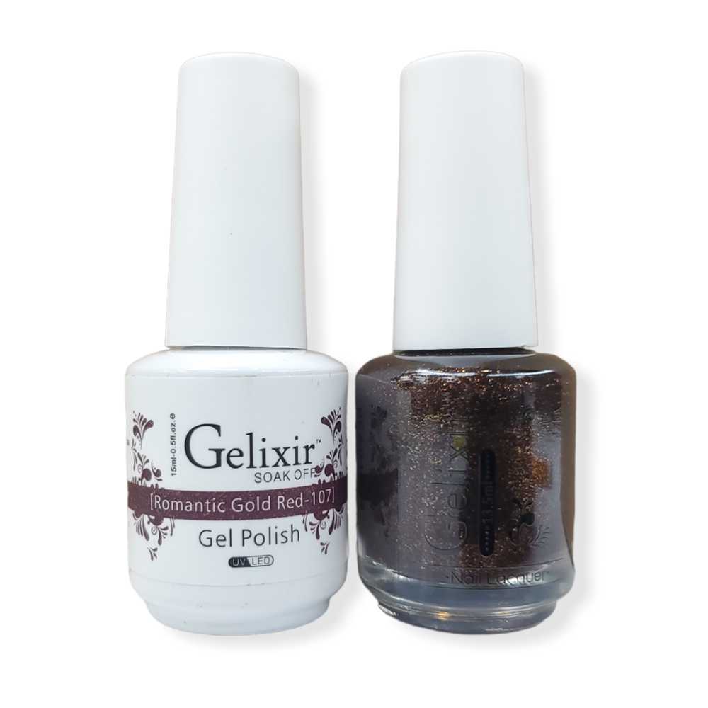 Gelixir Gel Polish and Nail Lacquer Set 107, non toxic nail polish, non toxic nail polish canada, nail polish non toxic, nail polish canada, gel nail polish canada, best gel nail polish canada, set nail polish
