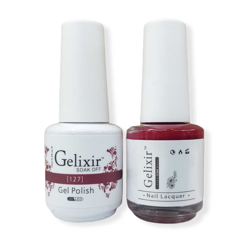 Gelixir Gel Polish and Nail Lacquer Set 127, non toxic nail polish, non toxic nail polish canada, nail polish non toxic, nail polish canada, gel nail polish canada, best gel nail polish canada, set nail polish