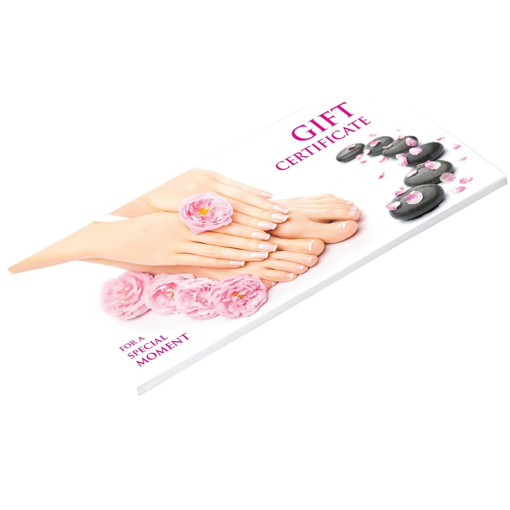 Nail Salon Gift Certificate, Manicure Gift Cards GC131