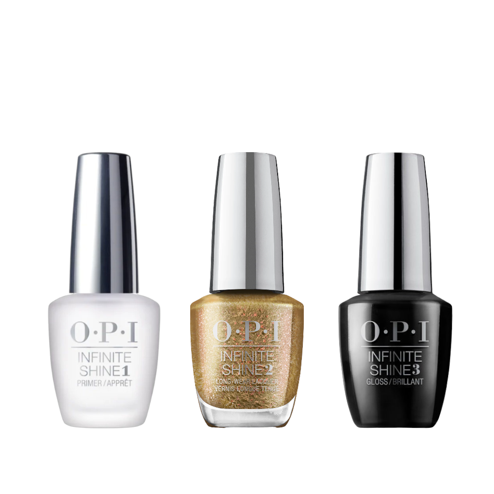OPI Infinite Shine - Top, Base & Colour Trio "Terribly Nice Holiday 2023 Collection"