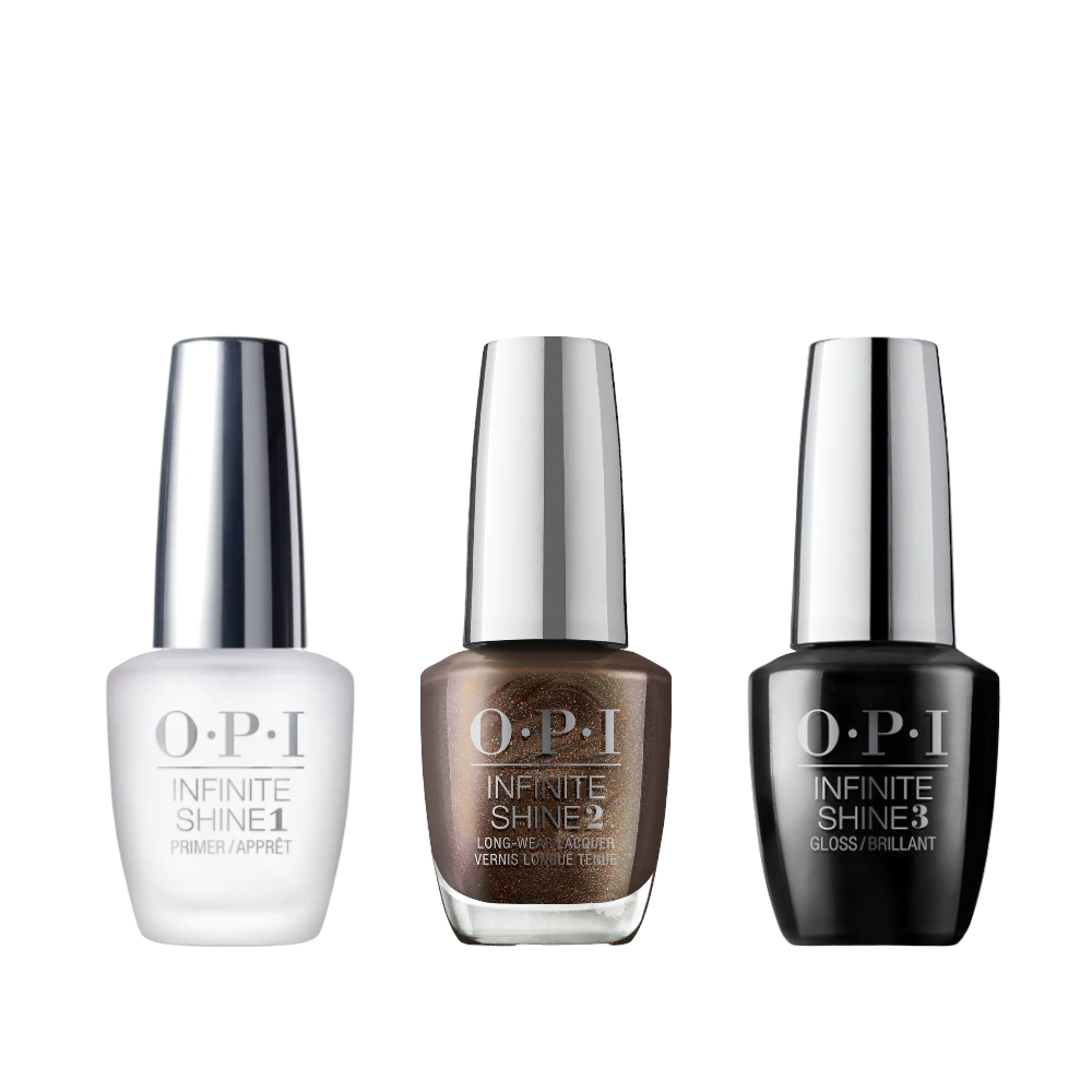 OPI Infinite Shine - Top, Base & Colour Trio "Terribly Nice Holiday 2023 Collection"