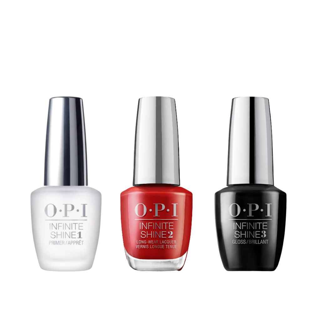 OPI Infinite Shine - Top, Base & Colour Trio "Terribly Nice Holiday 2023 Collection"