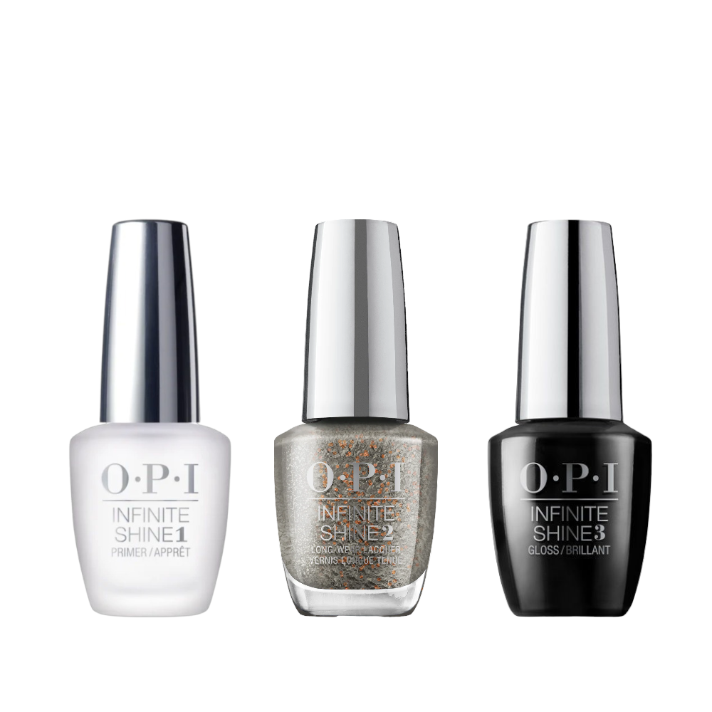 OPI Infinite Shine - Top, Base & Colour Trio "Terribly Nice Holiday 2023 Collection"