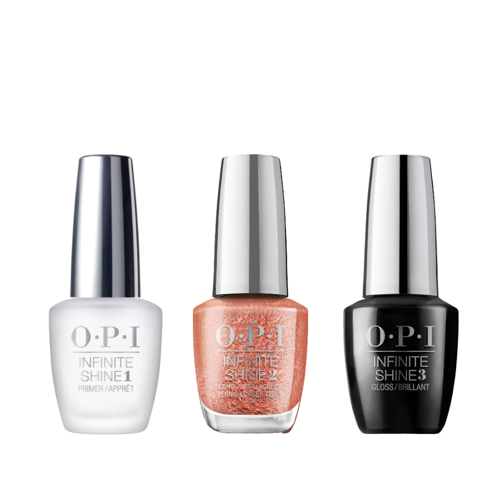 OPI Infinite Shine - Top, Base & Colour Trio "Terribly Nice Holiday 2023 Collection"