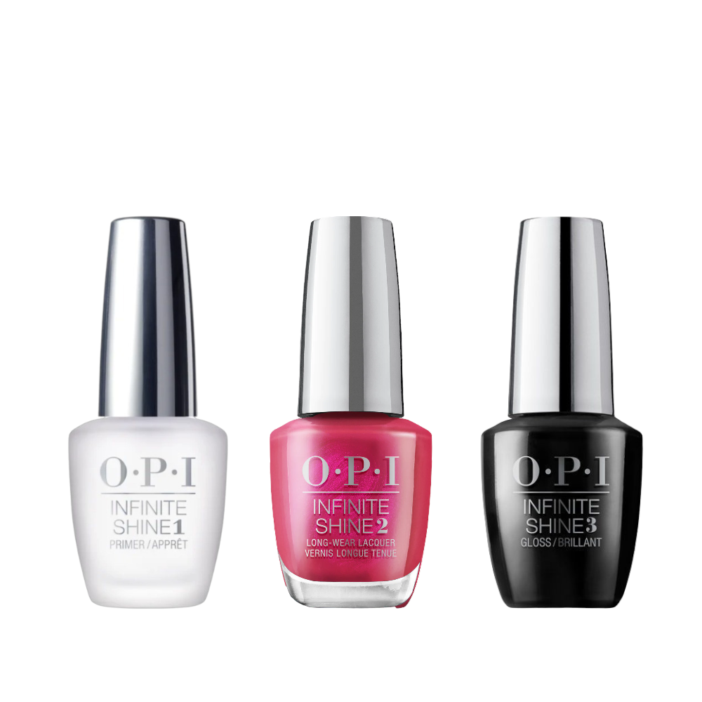 OPI Infinite Shine - Top, Base & Colour Trio "Terribly Nice Holiday 2023 Collection"