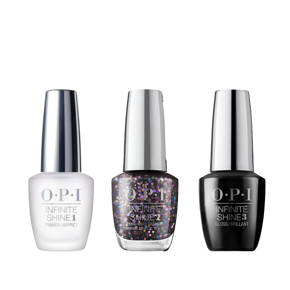 OPI Infinite Shine - Top, Base & Colour Trio "Terribly Nice Holiday 2023 Collection"