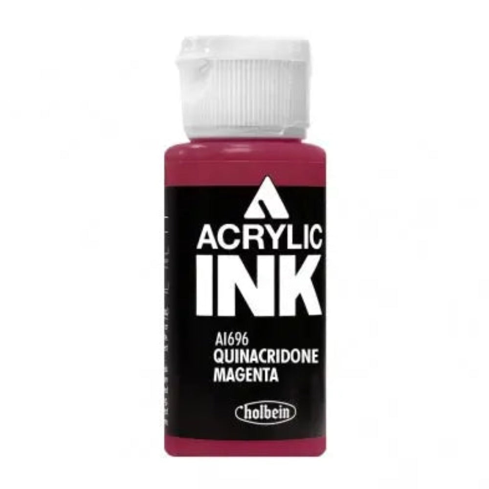 Holbein AI696 Quinacridone Magenta 30mL Holbein