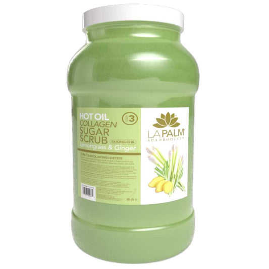 La Palm Hot Oil Sugar Scrub Lemongrass and Ginger, island pedicure‚Äã, pedicure definition, pedicure for men, pedicure ideas‚Äã