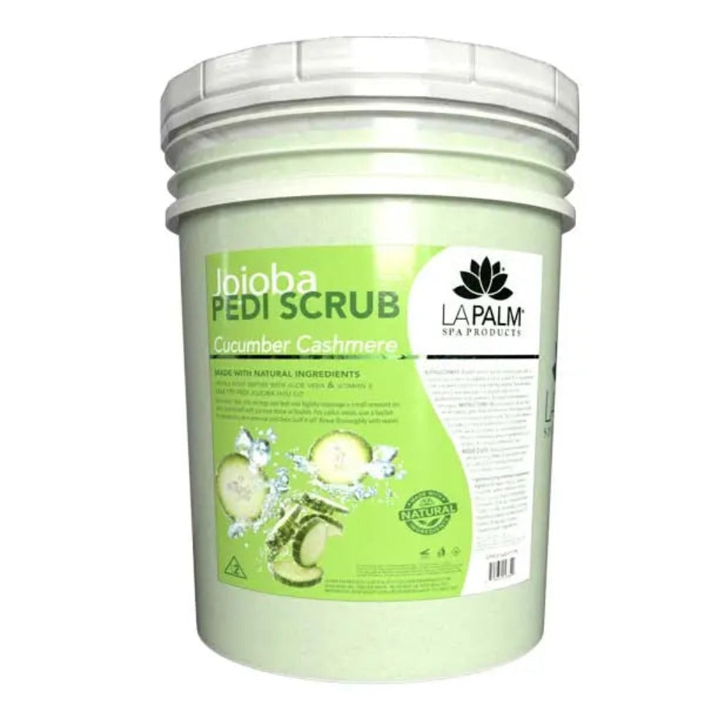 La Palm Pedi Gel Scrub Cucumber Cashmere 5 Gallon, island pedicure, pedicure definition, pedicure for men, pedicure ideas