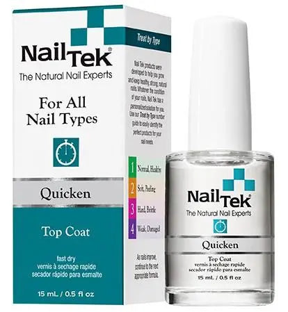nailtek quick dry top coat, nail supply store