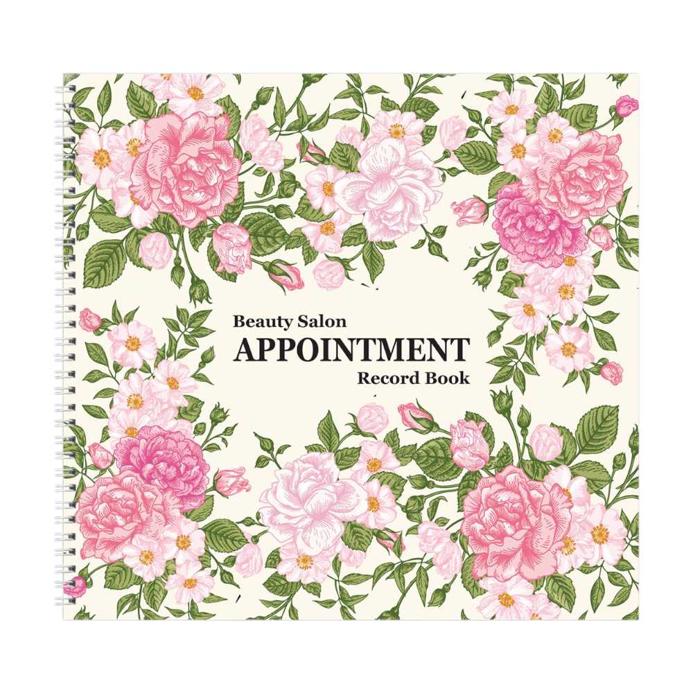 Salon Appointment Book 6Column #AB116 Classique Nails Beauty Supply Inc.