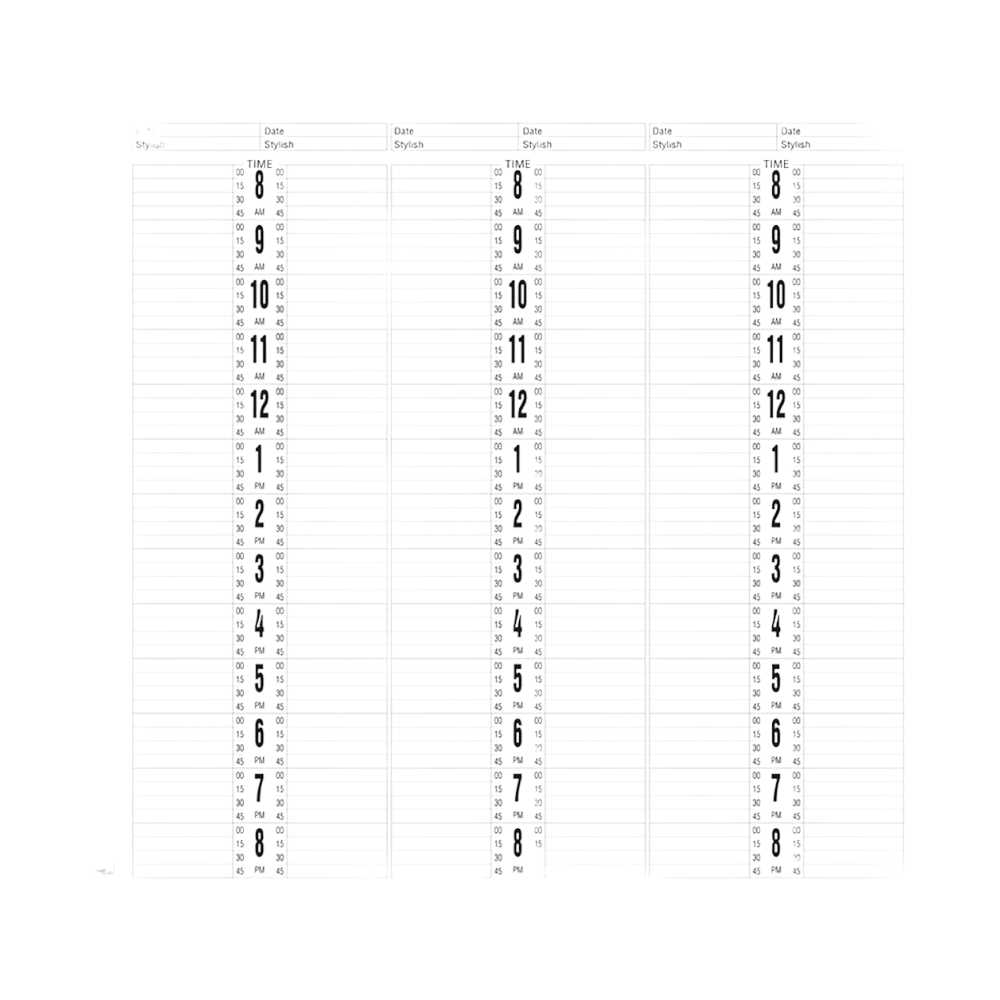 Salon Appointment Book 6Column #AB116 Classique Nails Beauty Supply Inc.