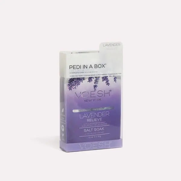 Pedicure, Foot Care, Voesh 4in1 Pedi in a Box, Lavender Relieve VPC208LVR Voesh, pedicure