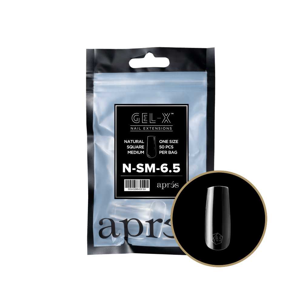 Apres Gel-X Refill Tips 2.0 - Square Medium