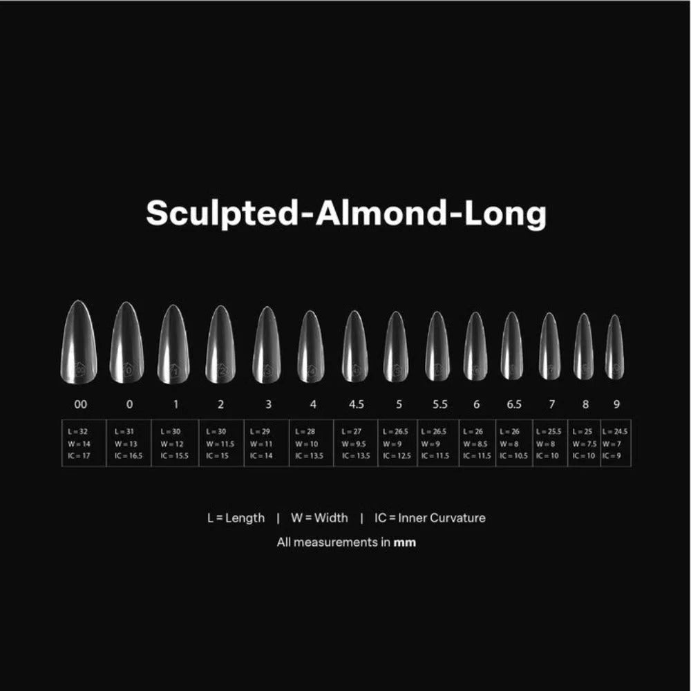 Apres Gel-X Tips 2.0 - Almond Tips Box 600pcs