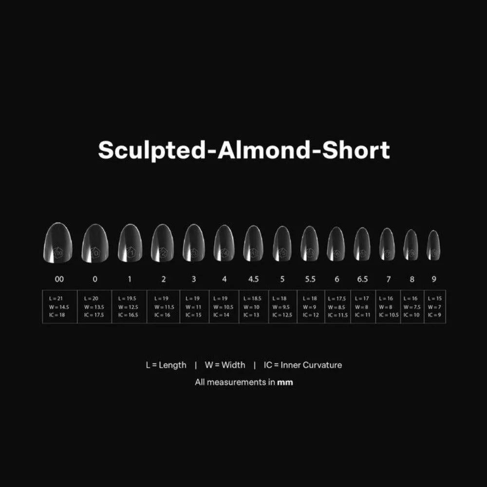 Apres Gel-X Tips 2.0 - Almond Tips Box 600pcs