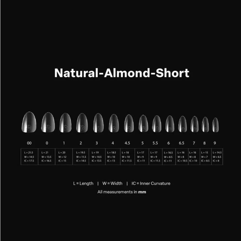 Apres Gel-X Tips 2.0 - Almond Tips Box 600pcs