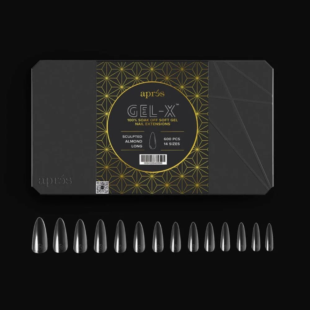 Apres Gel-X Tips 2.0 - Almond Tips Box 600pcs
