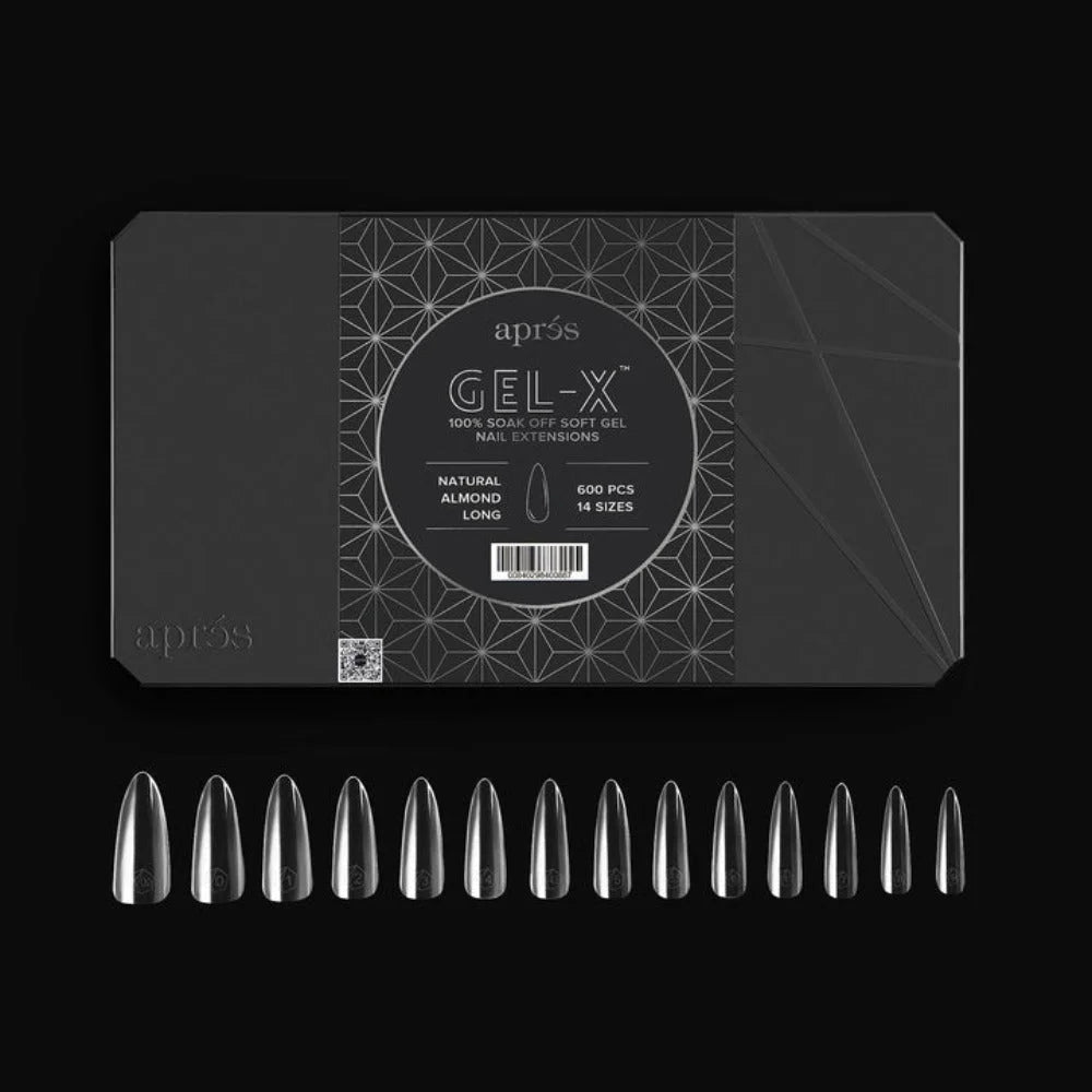 Apres Gel-X Tips 2.0 - Almond Tips Box 600pcs