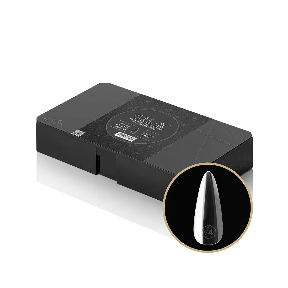 Apres Gel-X Tips 2.0 - Stiletto Tips Box 600pcs