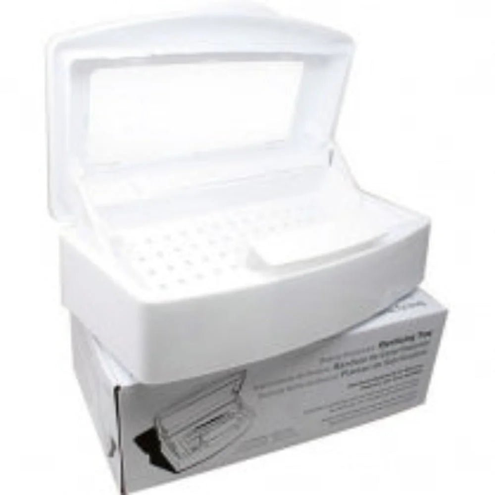 Beauty Implements Sterilizing Tray - White