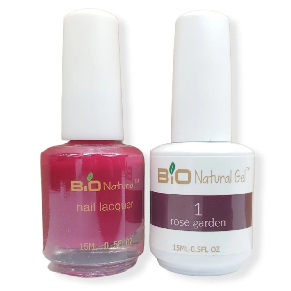 Bio Natural Gel Polish, Non-toxic Nail Lacquer, 1 Rose Gold Nail Polish