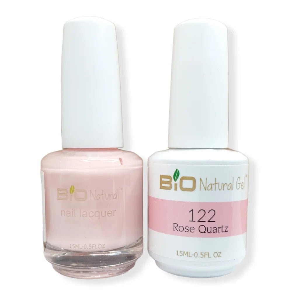 Bio Natural Gel Polish, Non-toxic Nail Lacquer, 122 Rose Quartz