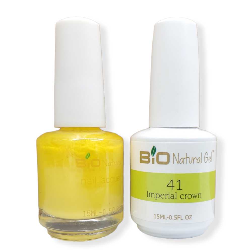Bio Natural Gel Polish, Non-toxic Nail Lacquer, 41 Imperial Crown
