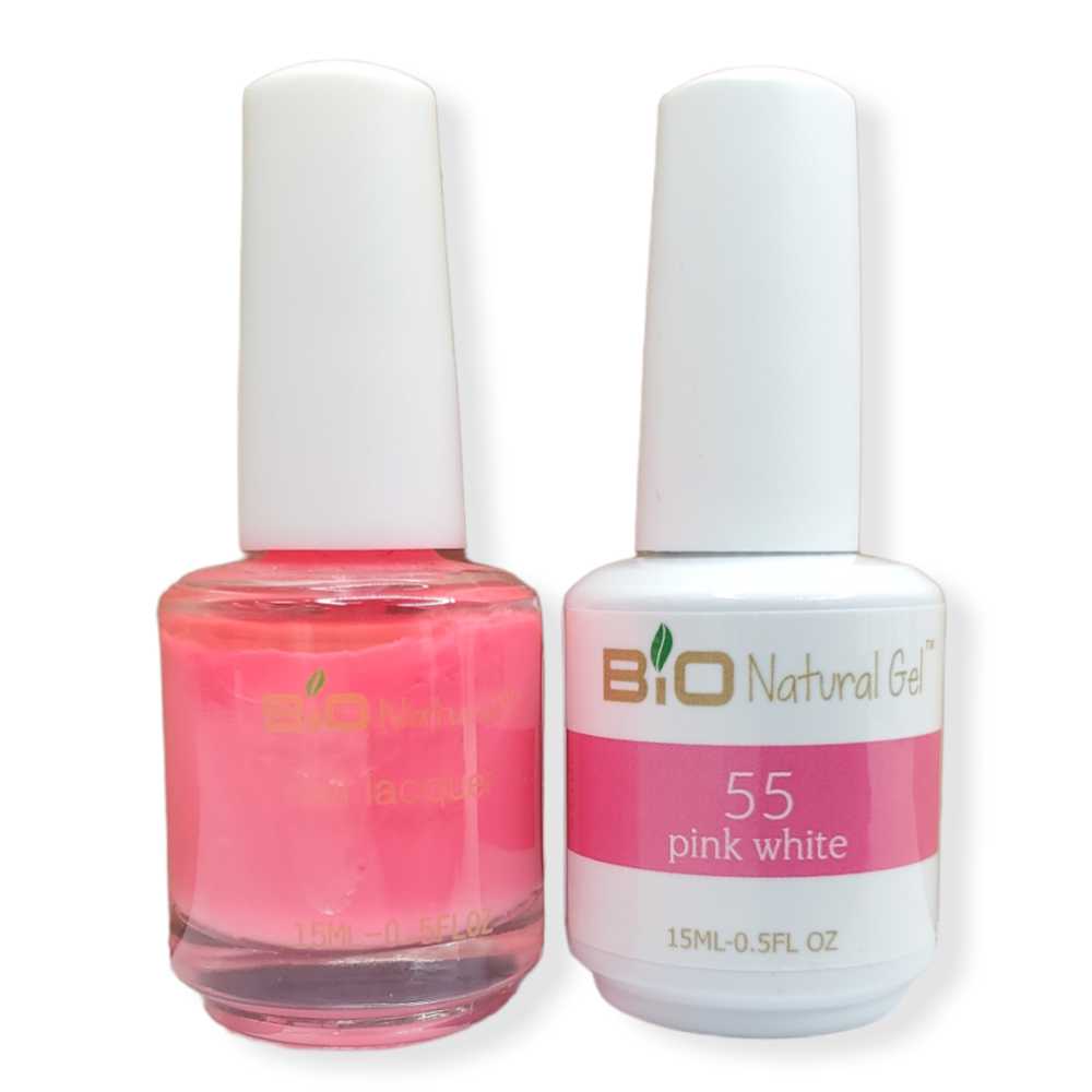 Bio Natural Gel Polish, Non-toxic Nail Lacquer, 55 Pink Nail Polish