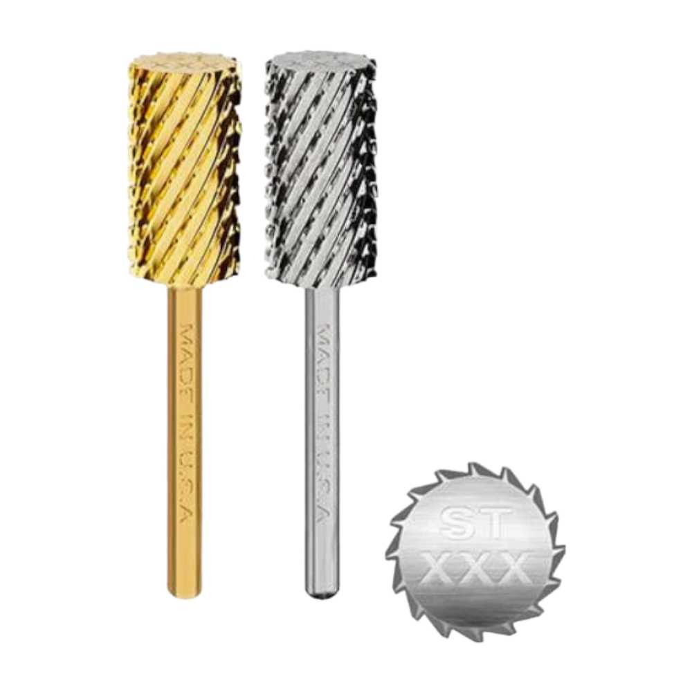 Carbide STXXX 1/8 Silver Nail Drill Bit for Acrylic Nails Removal, drill bits for nail drill, nail drill bits, nail drill bits guide, drill bit, drill bits, drill and bit set, drill bit size chart, drill drill bit, carbide drill bits, diamond bit drill bit, bits for drilling, drill set bits, size drill bit, long drill bits