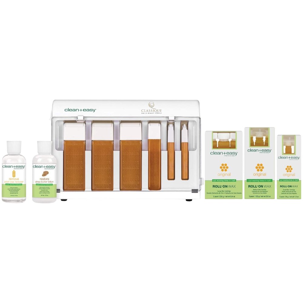Clean+Easy Basic Waxing Spa Kit, ear wax removal kit, ear wax extraction kit, ear wax cleaning kit