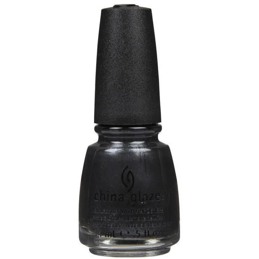 China Glaze Black Diamond, black nail