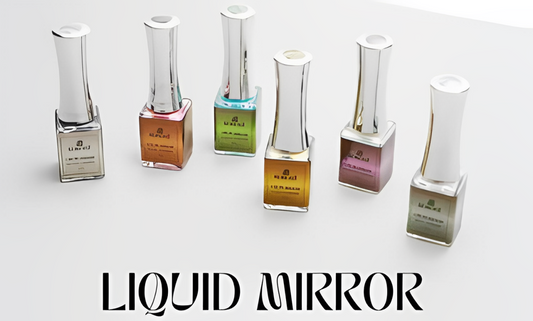 Kokoist Liquid Nail Chrome Mirror Collection, chrome nails